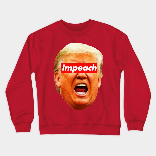 Impeachment Meltdown Crewneck Sweatshirt by skittlemypony